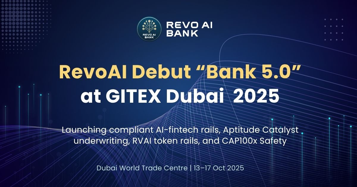 RevoAI Debut “Bank 5.0” at GITEX Dubai  2025
